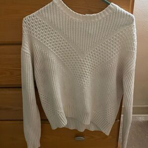 H&M Textured Cream Sweater